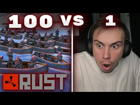 Видео: ГЛЕБ 1 ПРОТИВ 100 ЗРИТЕЛЕЙ В RUST (с Саней) | Sasavot