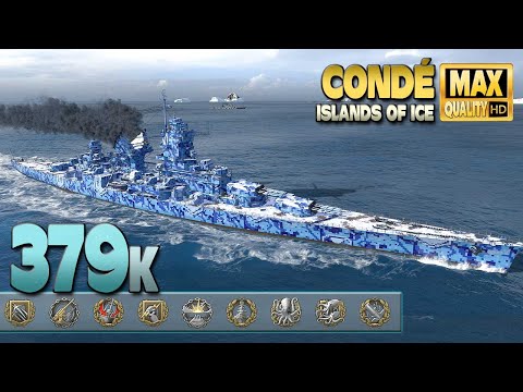 Видео: Конде с выдающейся пьесой — World of Warships