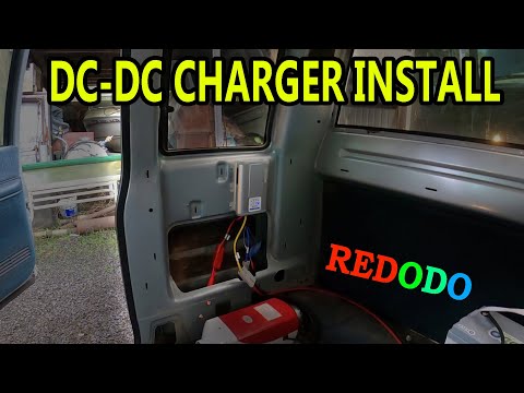 Видео: Установка зарядного устройства REDODO DC-DC в грузовик Stealth