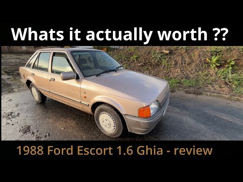 Видео: Ford Escort 1.6 Ghia MK4 — обзор продажи и пробег