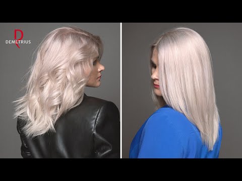 Видео: DEMETRIUS | TOTAL BLONDE | Идеальный блонд, обесцвечивание волос, колористика, blonde hair