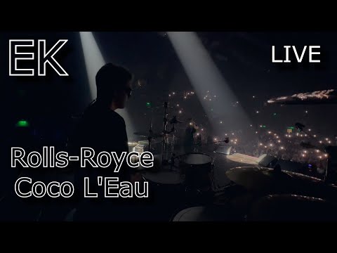 Видео: Егор Крид - Rolls-Royce/Coco L'Eau - live concert in Ekaterinburg 2024 (Drum Cam by Denis Parfeev)