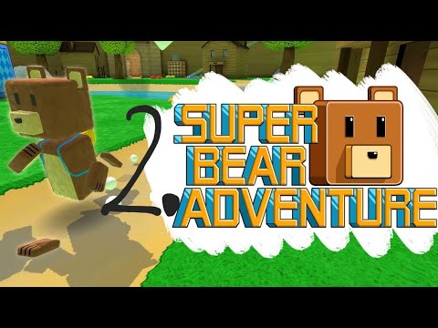 Видео: Играю (super bear adventure) 2. часть.