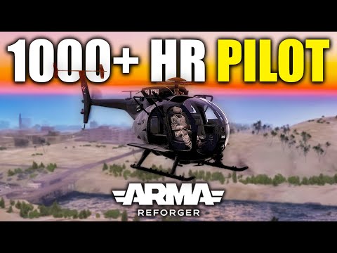 Видео: 1000+ HR пилота Little Bird в битве за Фаллуджу | Arma Reforger