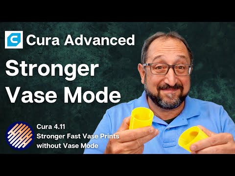 Видео: Cura Slicer Advanced: быстрые и прочные вазы для 3D-печати без режима «Ваза»