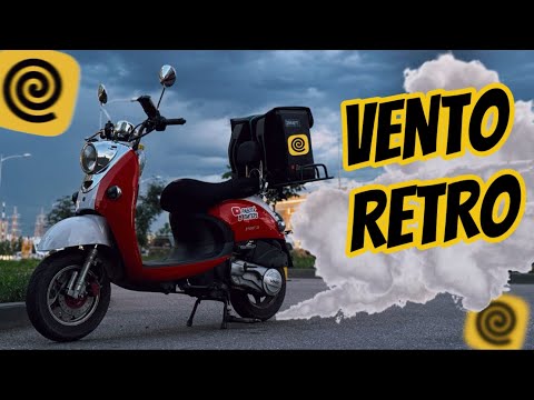 Видео: КУПИЛ Vento Retro. 150 кубов в Доставке #яндекседа #яндексдоставка #мотокурьер