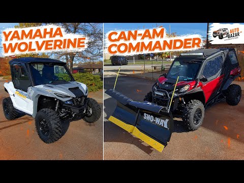 Видео: Новые Yamaha Wolverine и Can-Am Commander: обзор и тюнинг внедорожных Side-by-Side