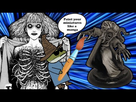 Видео: Как покрасить миниатюры для Wargame в стиле манги