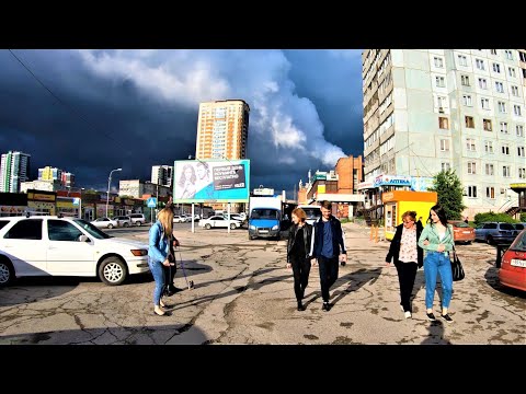 Видео: Новосибирск 4К - Прогулка по улице Кропоткина