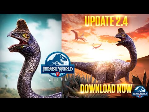 Видео: Овираптор Jurassic World Alive Oviraptor