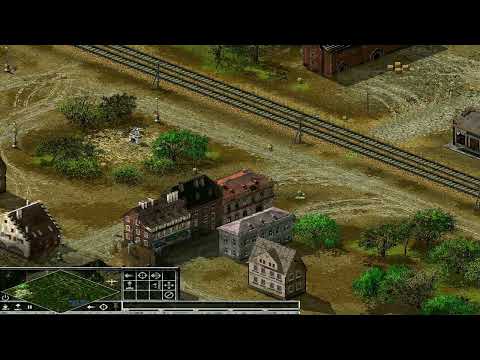 Видео: Sudden Strike 2 Британая, миссия 1