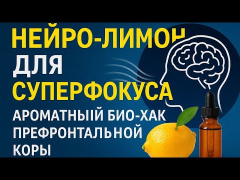 Видео: Нейро-лимон для суперфокуса: ароматный био хак префронтальной коры