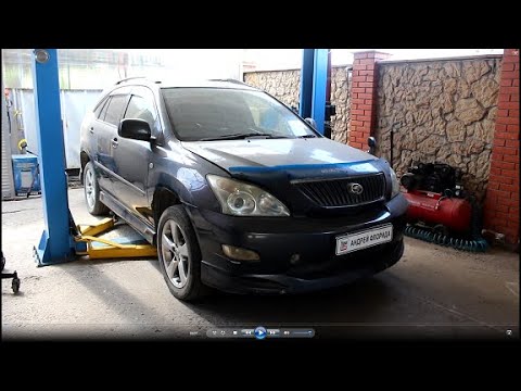 Видео: Ремонт двигателя 2AZ-FE на Toyota Harrier Тойота Харриер 2003 года 1часть