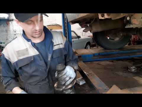 Видео: УАЗ Патриот. Ступица, полуось, жесть!