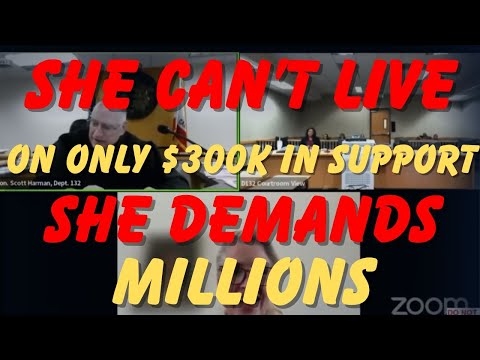 Видео: Мать в ярости из-за 300 000 долларов алиментов
