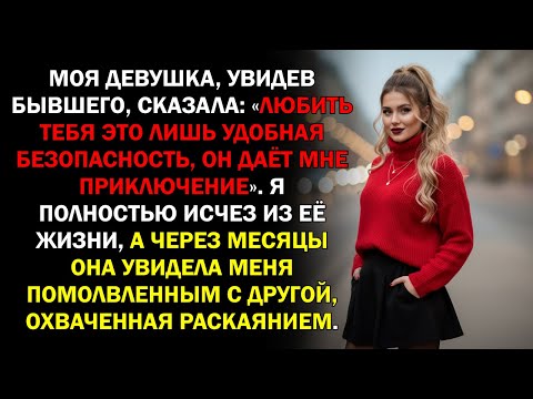 Видео: Моя девушка, увидев бывшего, сказала: «Любить тебя это лишь удобная безопасность, он даёт мне...