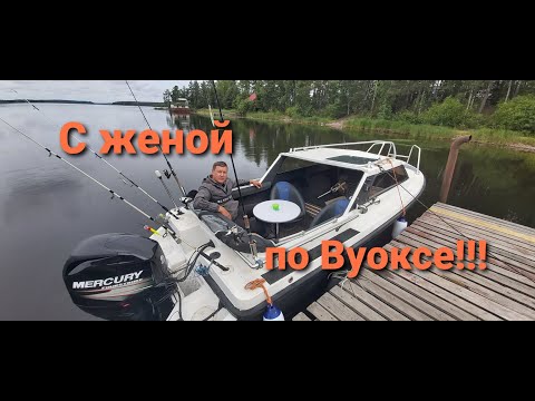 Видео: Поход с женой по реке Вуокса!!!