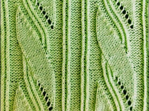 Видео: Имитация косы. Очень красивый узор