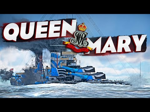 Видео: 🔥Уваж старушку, мореман! QUEEN MARY в War Thunder⚓