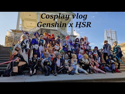 Видео: Фотосет Genshin&HSR cosplay vlog (Химеко 7 минут жалуется на погоду)