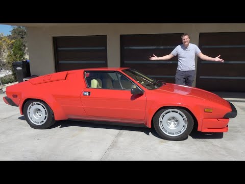 Видео: Lamborghini Jalpa это забытый малыш Lambo из 80’х