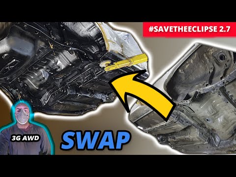 Видео: Антикоррозийная обработка кузова перед свапом AWD 6a13tt Mitsubishi Eclipse 3G #SaveTheEclipse 2.7