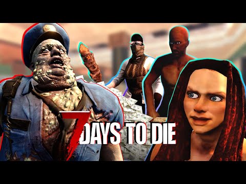 Видео: БИТВА С БОССОМ В ХРАНИЛИЩЕ БАНКА ● 7 Days to Die (Alpha 20) #22