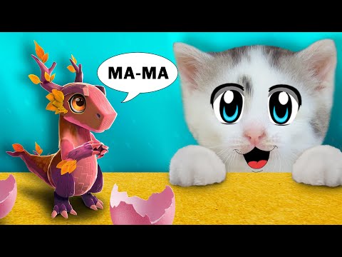 Видео: КОШКА МУРКА и ДРАКОНЫ! ЛЕГЕНДЫ ДРАКОНОМАНИИ В РЕАЛЬНОЙ ЖИЗНИ