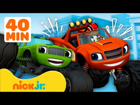 Видео: Вспыш и чудо-машинки | САМЫЕ ЛУЧШИЕ спасения Огурчика и Вспыша! 🏎 | 40-минутная подборка | Nick Jr.