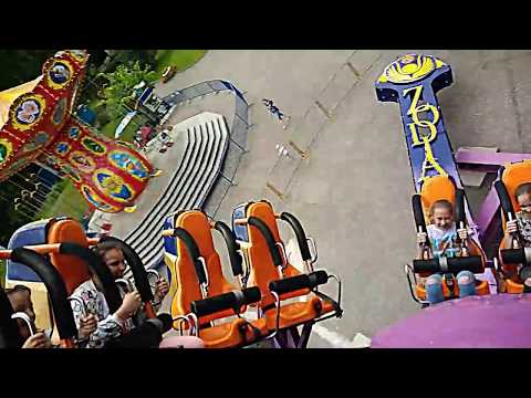 Видео: . Пенза. Аттракционы парка имени Белинского (HDR)