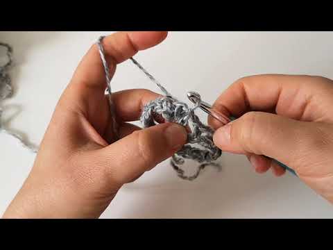 Видео: Ленена плетка на една кука в кръг | Crochet Linen Stitch in the round