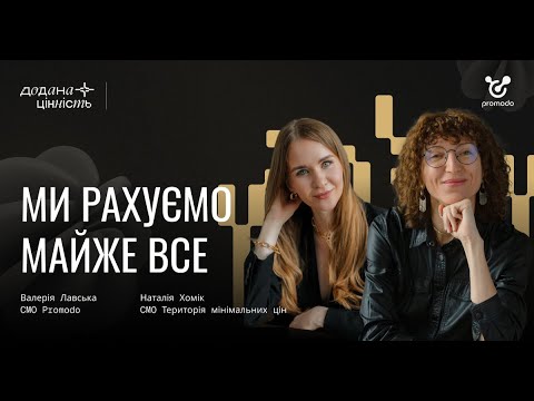 Видео: Додана цінність. Наталія Хомік, CMO Територія мінімальних цін