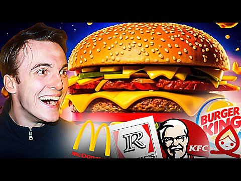 Видео: ПРОБУЮ САМЫЕ БОЛЬШИЕ БЛЮДА В ФАСТФУДАХ!
