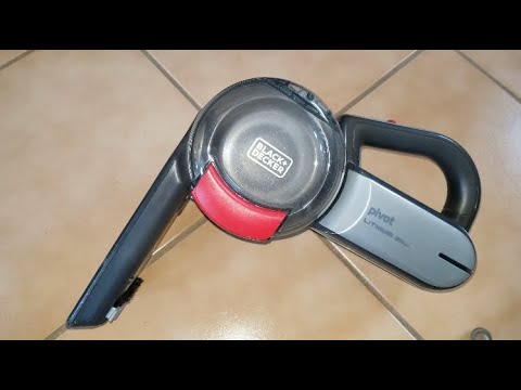 Видео: Разборка ручного пылесоса BLACK & DECKER PIVOT LITHIUM 20 В MAX