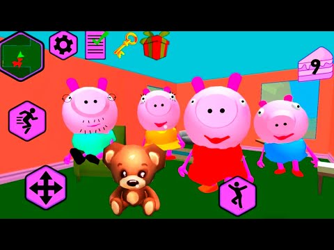 Видео: Злая Семейка Пигги - Проходим игру Соседи Свиньи Piggy Neighbor (6-10 миссия)