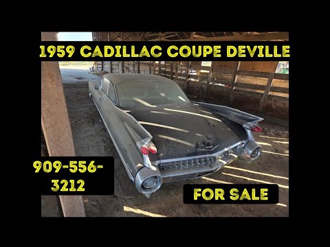 Видео: Полностью оригинальный Cadillac 1959 года на продажу #1959cadillac #caddygirlgarage #59caddy #bar...