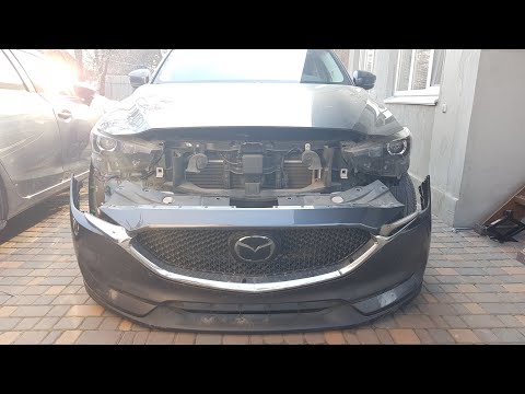 Видео: Как снять бампер  Mazda CX5 2018