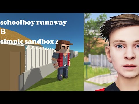 Видео: повторил карту из игры schoolboy runaway в игре simple sandbox 2.