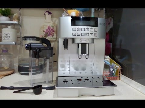 Видео: Кофемашина Delonghi Magnifica: настройки и первый запуск