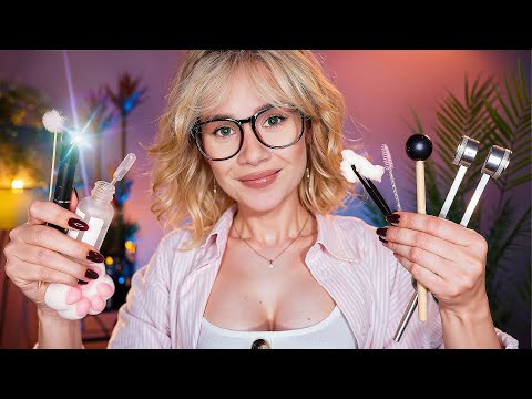 Видео: 🔥 АСМР МУРАШЕЧНАЯ ПРОВЕРКА УШЕК И СЛУХА 🤤 Осмотр, Чистка и Массаж asmr ear exam cleaning massage