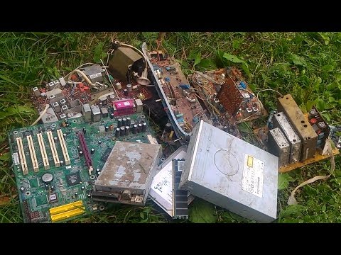Видео: КМ К10-17 на плате от цветного TV и различные интересные платы!
