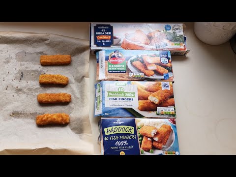 Видео: Рыбные палочки пикши Aldi против Birds Eye против Asda против Morrisons | Обзор еды
