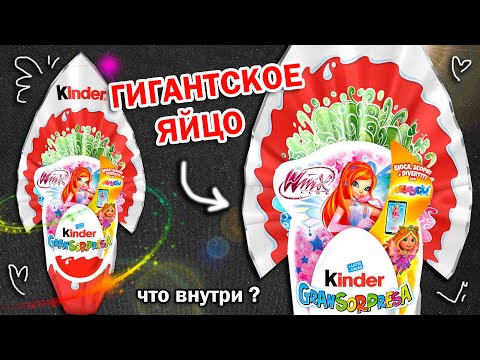 Видео: ОТКРЫВАЮ ОГРОМНЫЙ КИНДЕР-СЮРПРИЗ ВИНКС 🧚‍♀️ МНЕ ОЧЕНЬ ПОВЕЗЛО !!