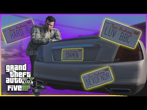 Видео: СМЕНА НОМЕРНОГО ЗНАКА В GTA RP