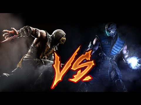 Видео: Скорпион против Саб-Зиро | Mortal Kombat X