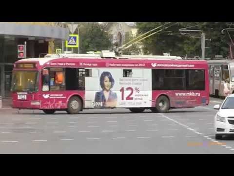 Видео: Троллейбусы в Москве! Trolleybuses of Moscow, Russia 2016.