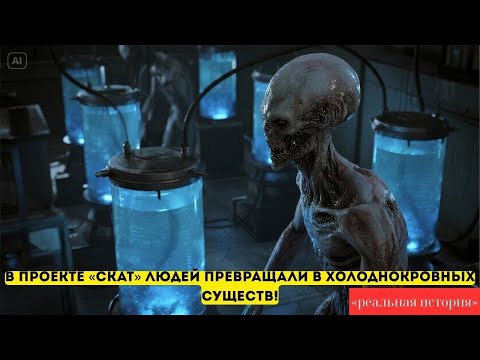 Видео: ПРОЕКТ «СКАТ»  ЭКСПЕРИМЕНТЫ ПО ПРЕВРАЩЕНИЮ ЛЮДЕЙ В ХОЛОДНОКРОВНЫХ  Истории Ужасов