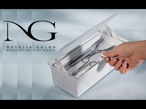 Видео: Дезинфекция маникюрных инструментов. Эфир Periscope / Disinfection of manicure tools