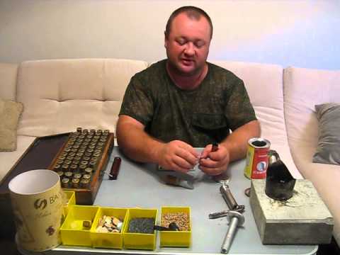 Видео: Снаряжаем  дробовой  патрон 12к, для охоты на перепела в латуньку - "Полузаряд"