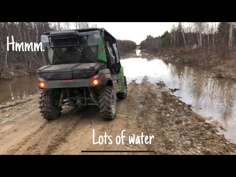 Видео: KAWASAKI TERYX 4. ГЛУБИНА